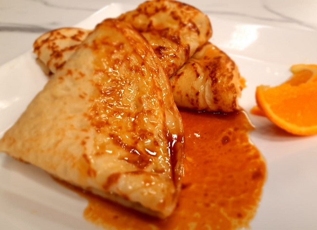 Crepe de laranja | Band Receitas