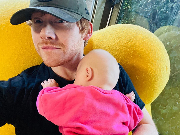 Rupert Grint interpretou Rony Weasley na franquia Harry Potter Reprodução/Instagram