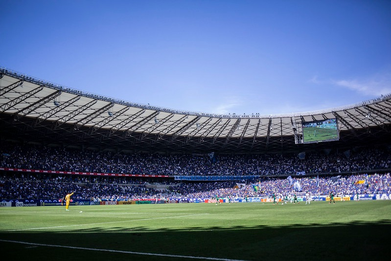 Mineirão lotado em partida do Cruzeiro contra o Sampaio Corrêa Staff Images