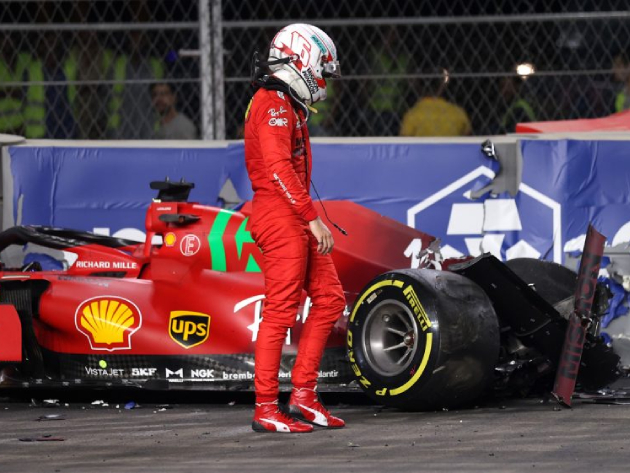 Após acidente, Leclerc quer recompensar equipe com bom resultado em Jeddah