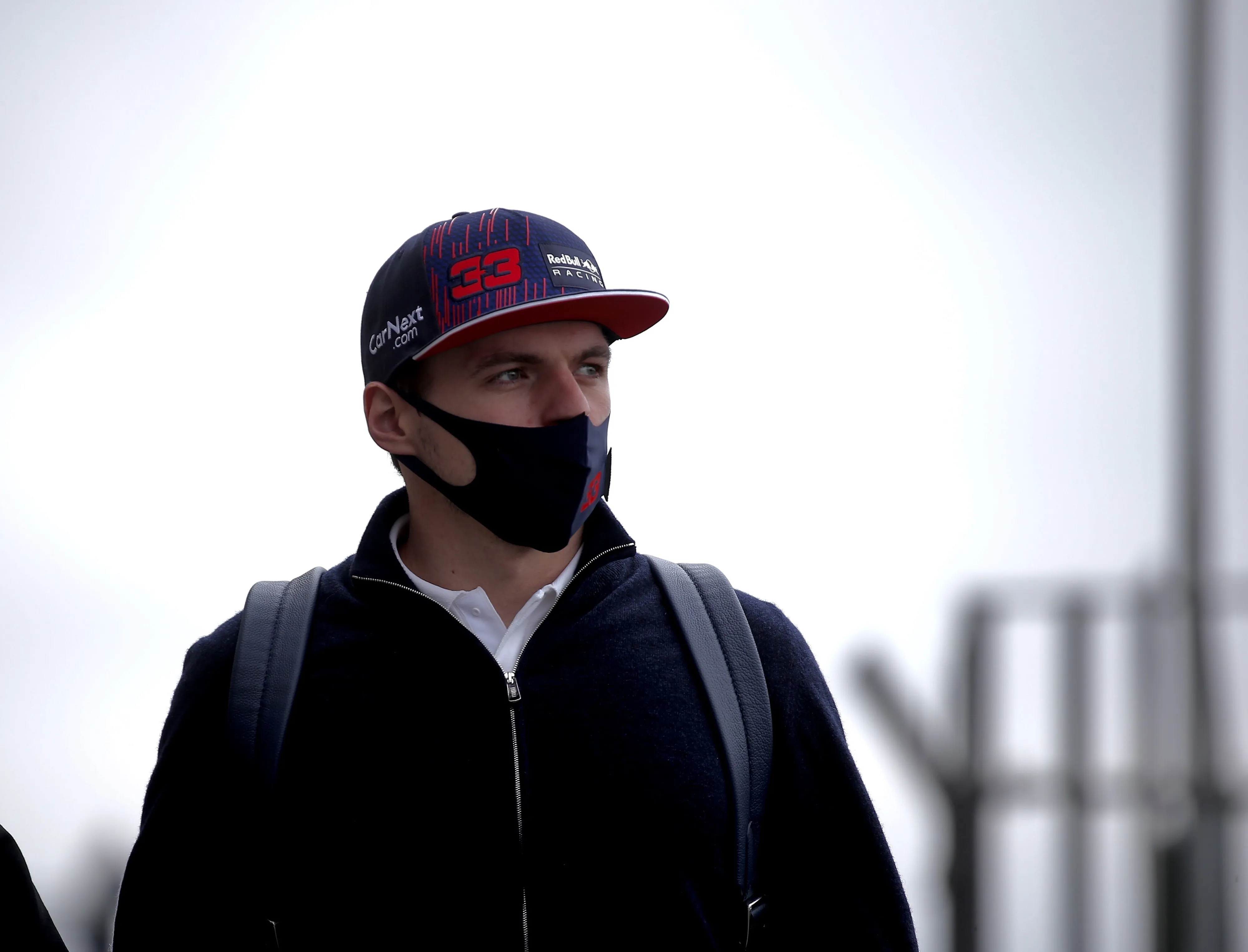 O líder do campeonato de pilotos, Max Verstappen, da Red Bull, em Interlagos