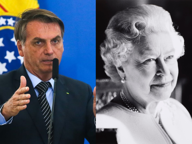 O presidente usou as redes sociais para manifestar seu pesar sobre a morte de Elizabeth II Fotos: Antonio Cruz/Agência Brasil | Divulgação/Família Real