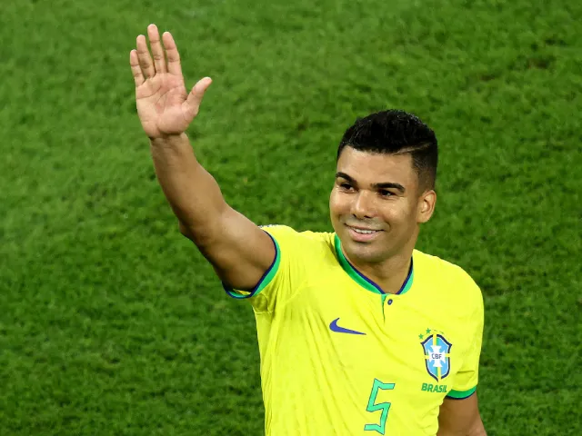 Casemiro foi o autor do gol da vitória do Brasil sobre a Suíça