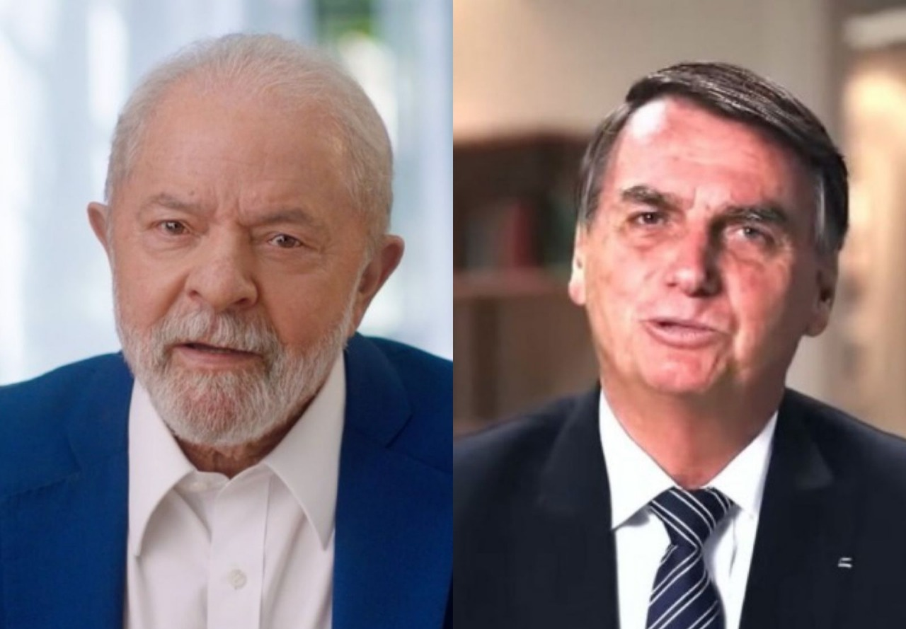 Lula e Bolsonaro  Reprodução 