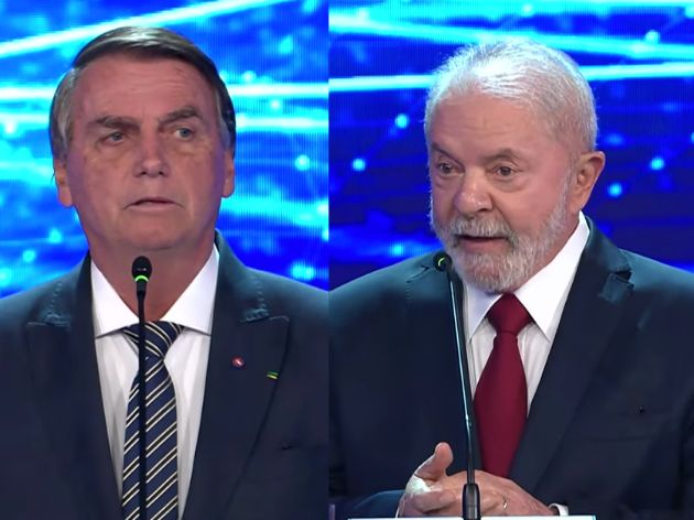 Lula e Bolsonaro oscilam e petista tem 8 pontos de vantagem em nova pesquisa Foto: Reprodução