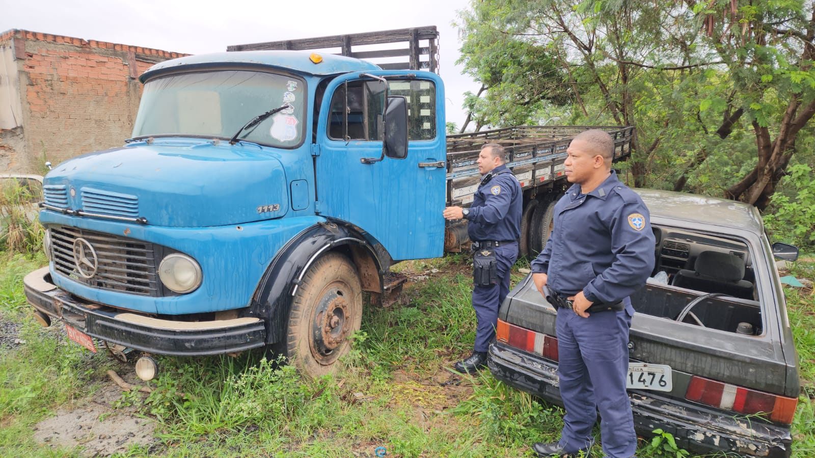 Suspeito de furtar fios de caminhão é detido pela GM de Limeira (SP) Fotos/Wagner Morente