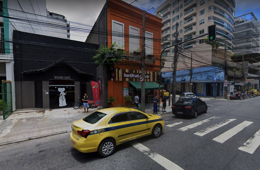 Crime ocorreu na Rua da Passagem, uma das mais famosas da região Google Maps