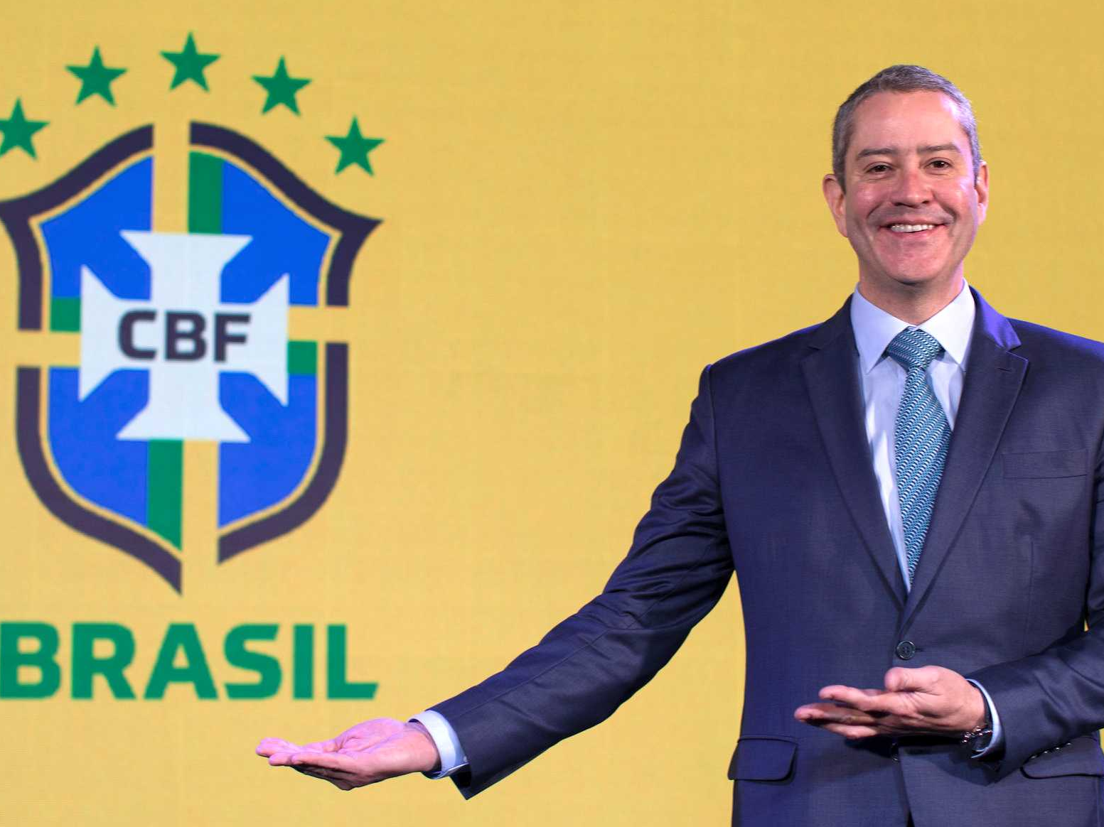 Rogério Caboclo, presidente da CBF Lucas Figueiredo/CBF