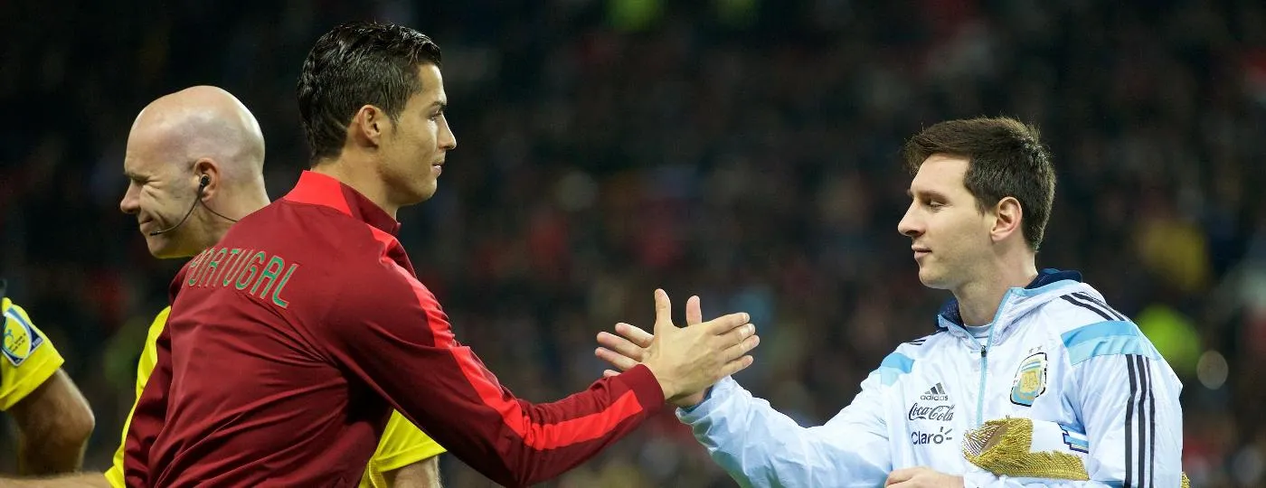 Cristiano Ronaldo e Lionel Messi marcaram a história do futebol