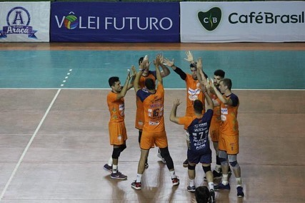 São José venceu o 1º jogo diante do Vôlei Futuro  Gabriel Rocha e Higor Basso/10sports