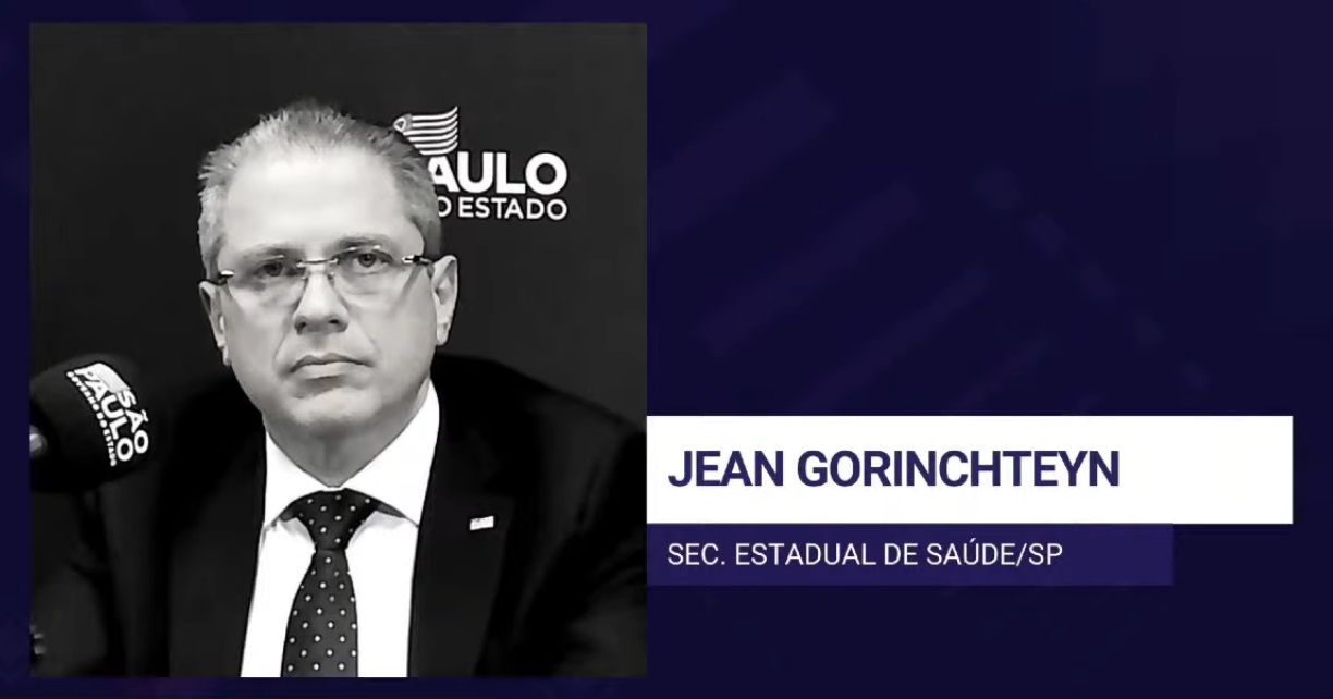 Jean Gorinchteyn, secretário de saúde do estado de São Paulo Reprodução/BandNews FM