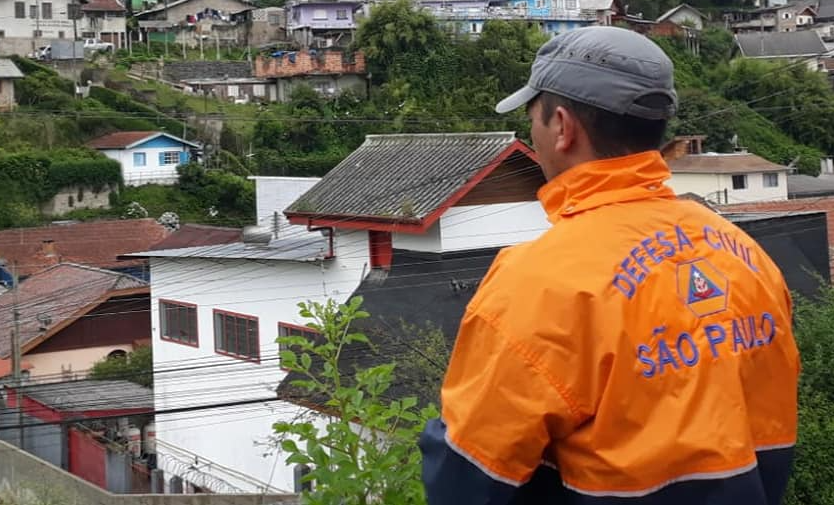 Alerta é para chuvas fortes até sábado (08) Divulgação/Defesa Civil