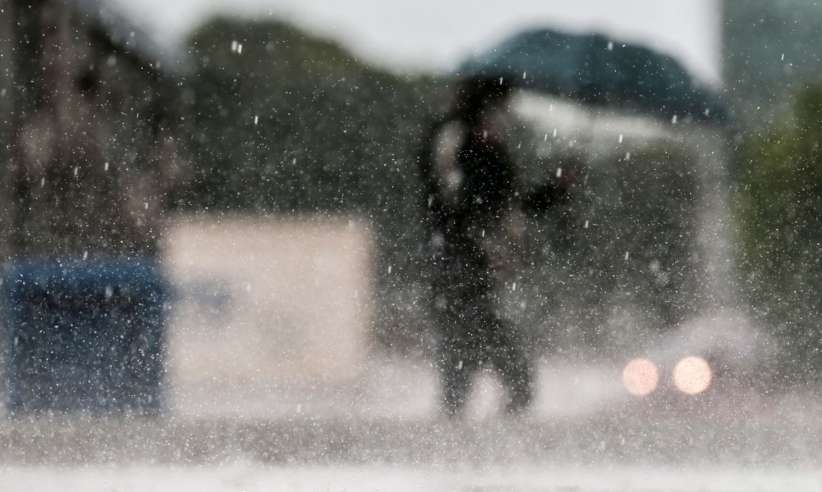 Há previsão de precipitação em nível moderado Reprodução/Agência Brasil 