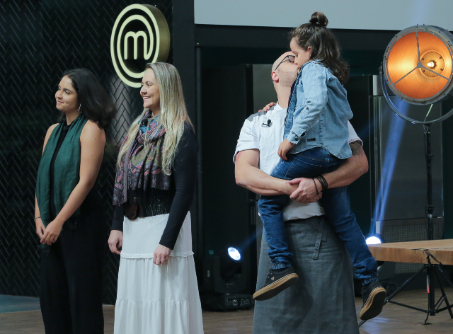 Diego recebe apoio da família antes da final do MasterChef Melissa Haidar