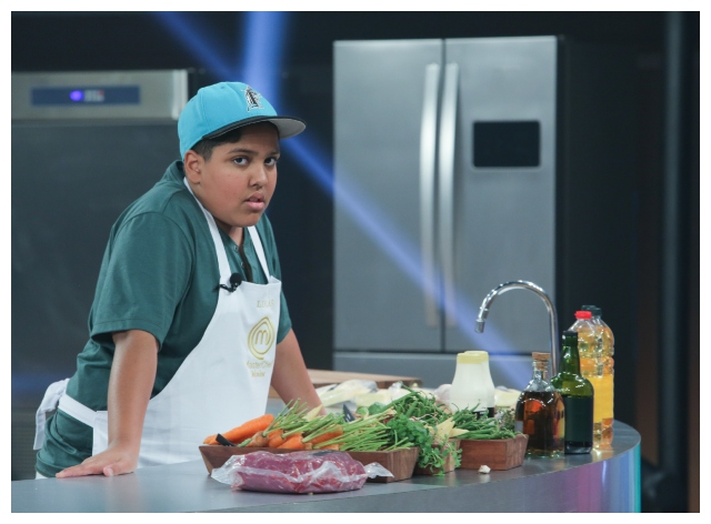 Lucas é um dos finalistas do MasterChef Júnior Melissa Haidar/Band