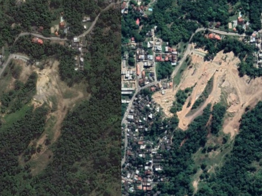 Desmatamento na Zona Oeste equivale a dois bairros da Urca Reprodução