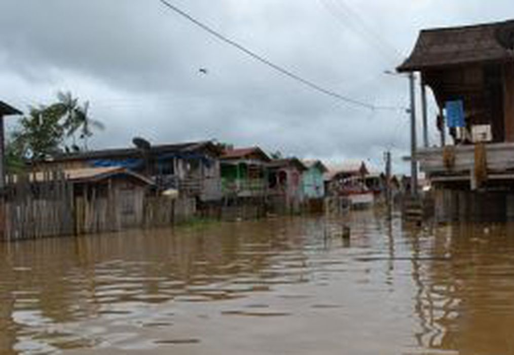 O nível do Rio Negro começa a baixar após atingir a máxima histórica Divulgação/Defesa Civil do Amazonas