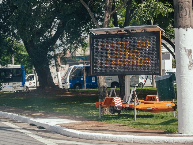 Reabertura deve aliviar trânsito na região Prefeitura de SP/Divulgação