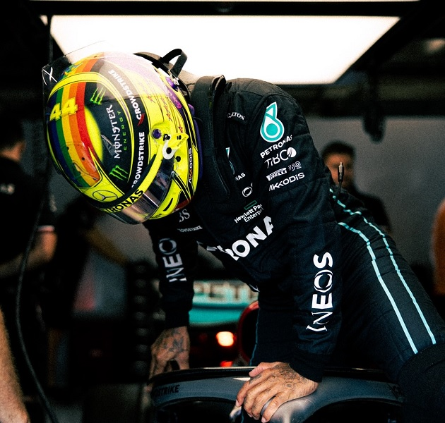 Lewis Hamilton no GP da Hungria Mercedes