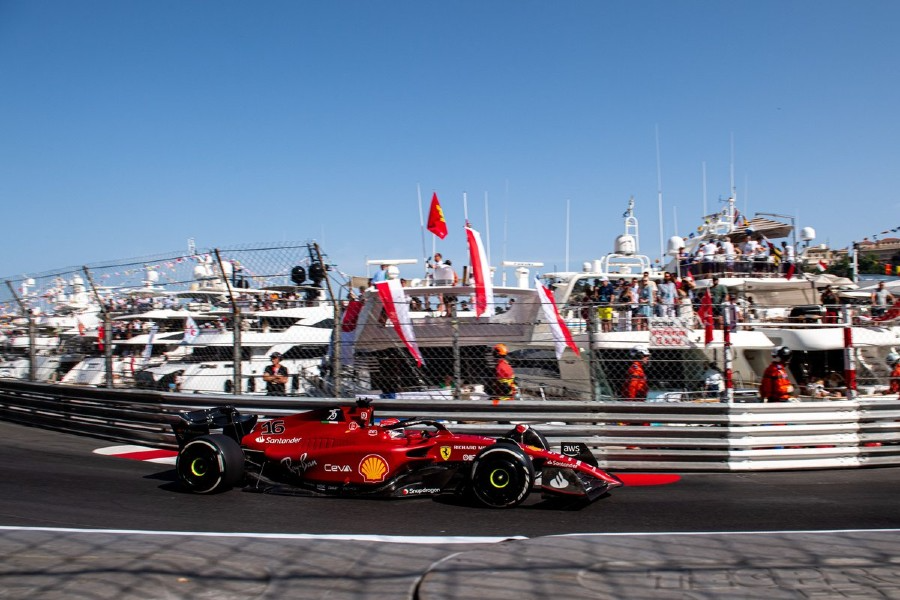 Mais rápido do dia, Leclerc espera passo à frente com a Ferrari em Mônaco