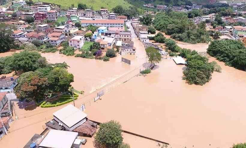 MG tem 132 cidades em situação de emergência por causa das chuvas Foto: Wesley Rocha/Arquivo Pessoal