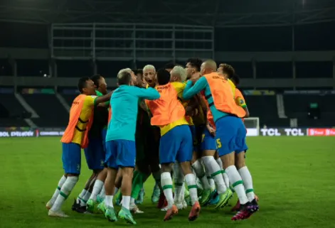 No sufoco, Brasil vence Colômbia e é campeão da Copa América