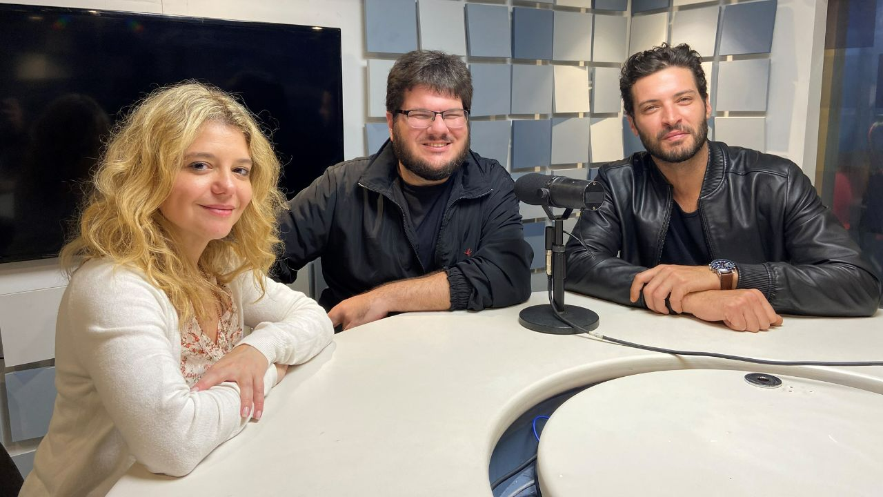 Érica Montanheiro, Danilo Gobatto e Leandro Lima Divulgação/Rádio Bandeirantes