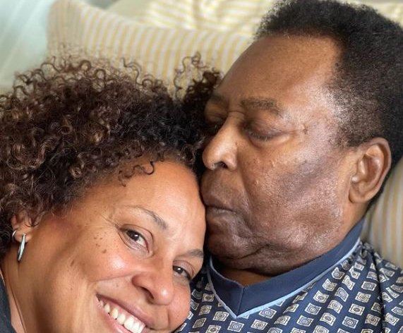 Pelé está internado desde 31 de agosto. No dia 4 de setembro, foi submetido a uma cirurgia para a retirada de um tumor no Colón. Foto: Reprodução/Redes Sociais