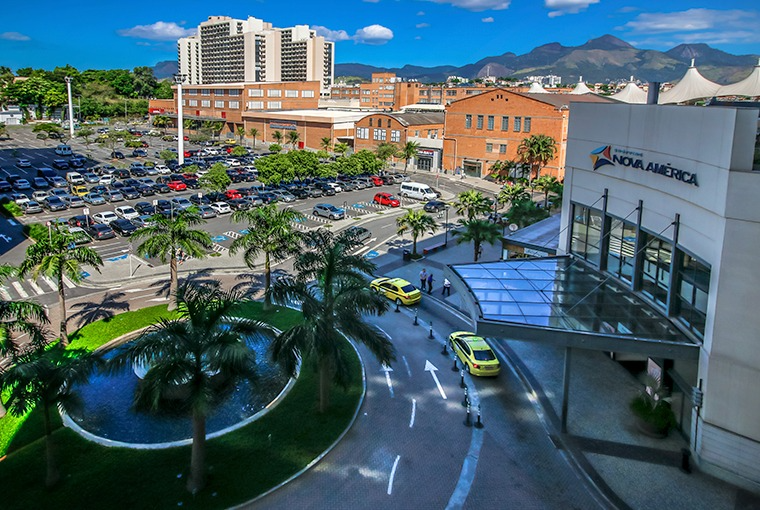 Tentativa de furto a loja gera tumulto no Shopping Nova América, em Del Castilho Divulgação/Shopping Nova América