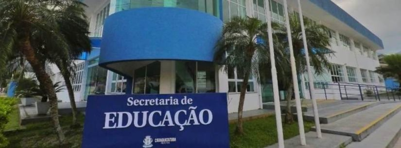 Fachada da SEDUC (Secretaria de Educação) de Caraguatatuba Reprodução/ PMC