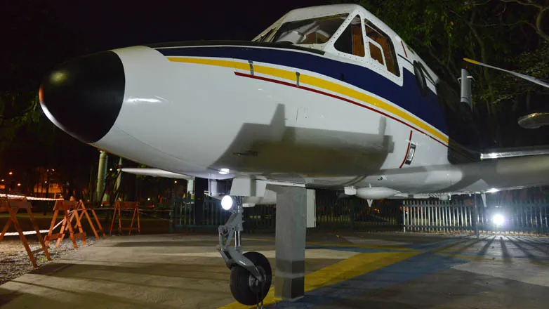 Avião do Parque Santos Dumont, em São José dos Campos