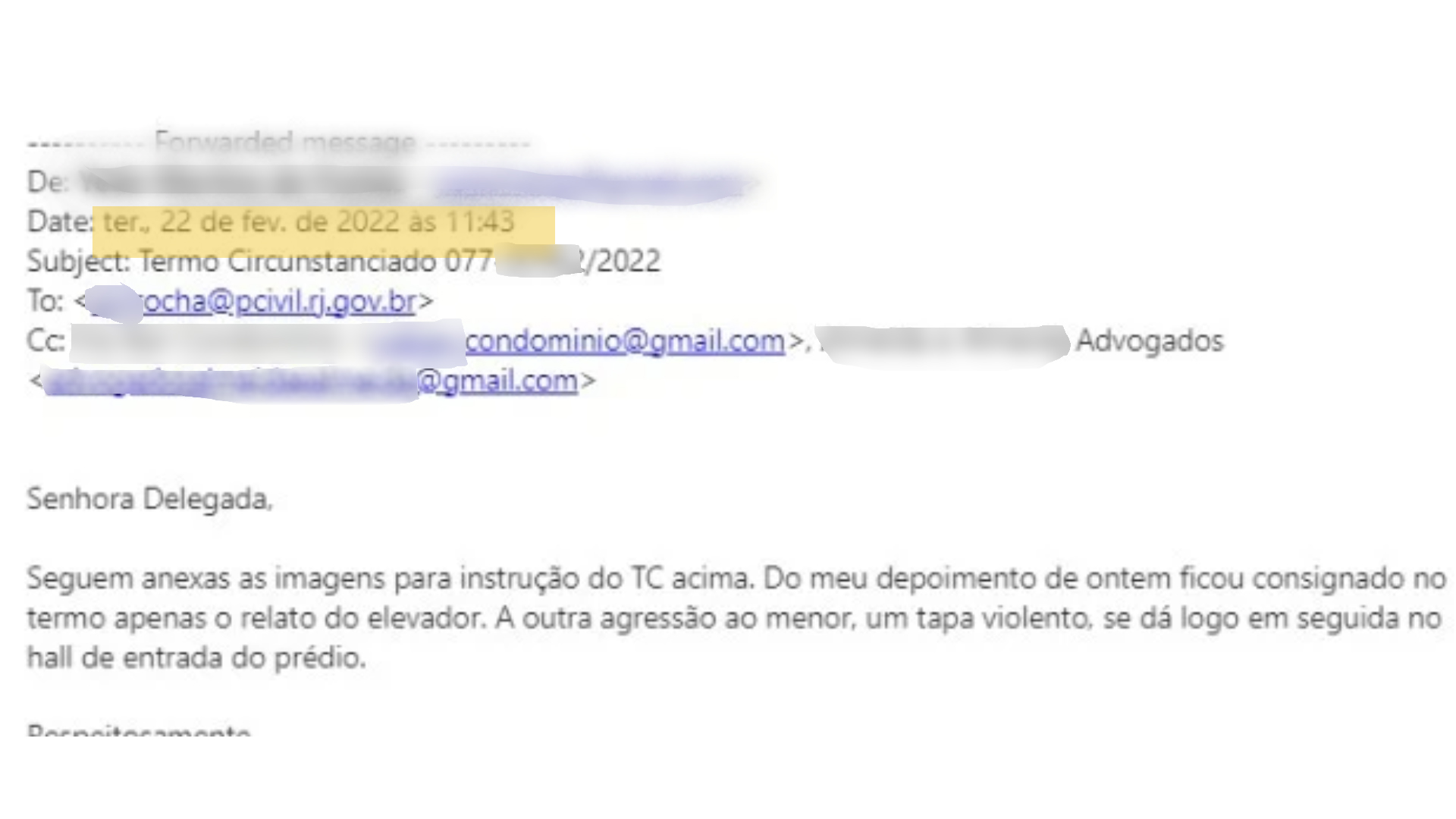 Victor Possobom teve a prisão preventiva mantida pela Justiça do Rio durante audiência Reprodução