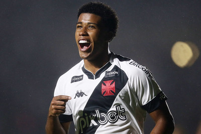 Andrey Santos já balançou as redes 7 vezes em 2022 Daniel Ramalho / Vasco