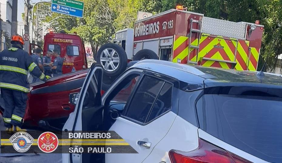 Duas mulheres ficam feridas após acidente de trânsito em São José dos Campos