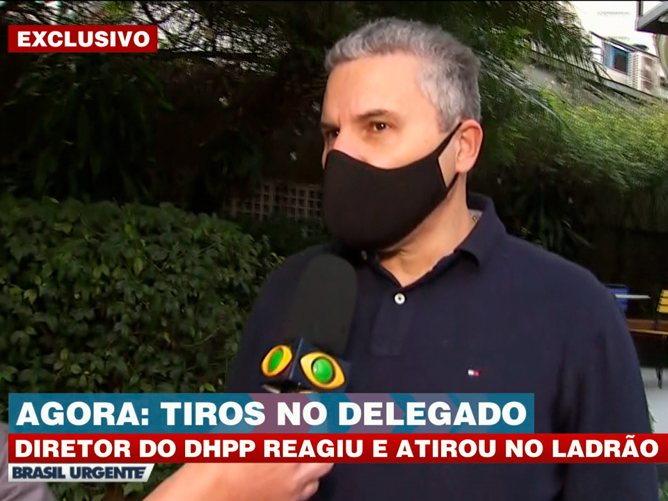 Diretor do DHPP reage a assalto em São Paulo e atira no ladrão
