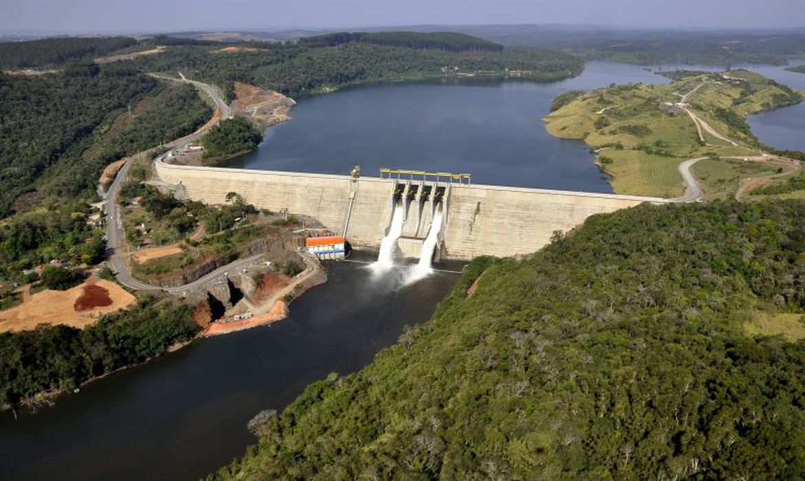 A capacidade dos reservatórios brasileiros pode ficar entre 58% a 62,1% em maio de 2022 Foto: Divulgação/Usina Hidrelétrica de Mauá