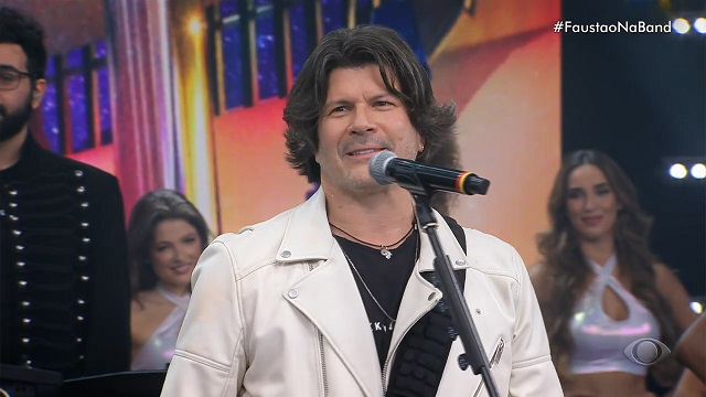 Paulo Ricardo recordou ao site do Faustão Na Band, história com o ícone internacional do  Reprodução / Faustão Na Band 