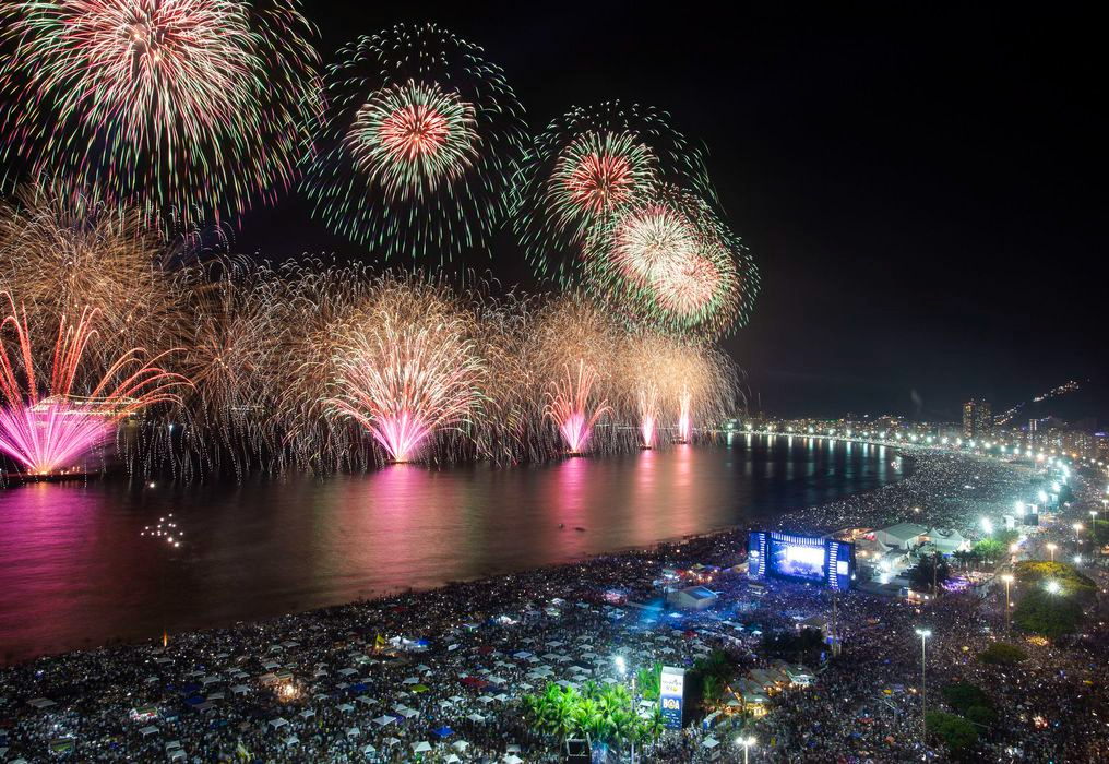 Rio de Janeiro no ano novo Gabriel Monteiro / Secom