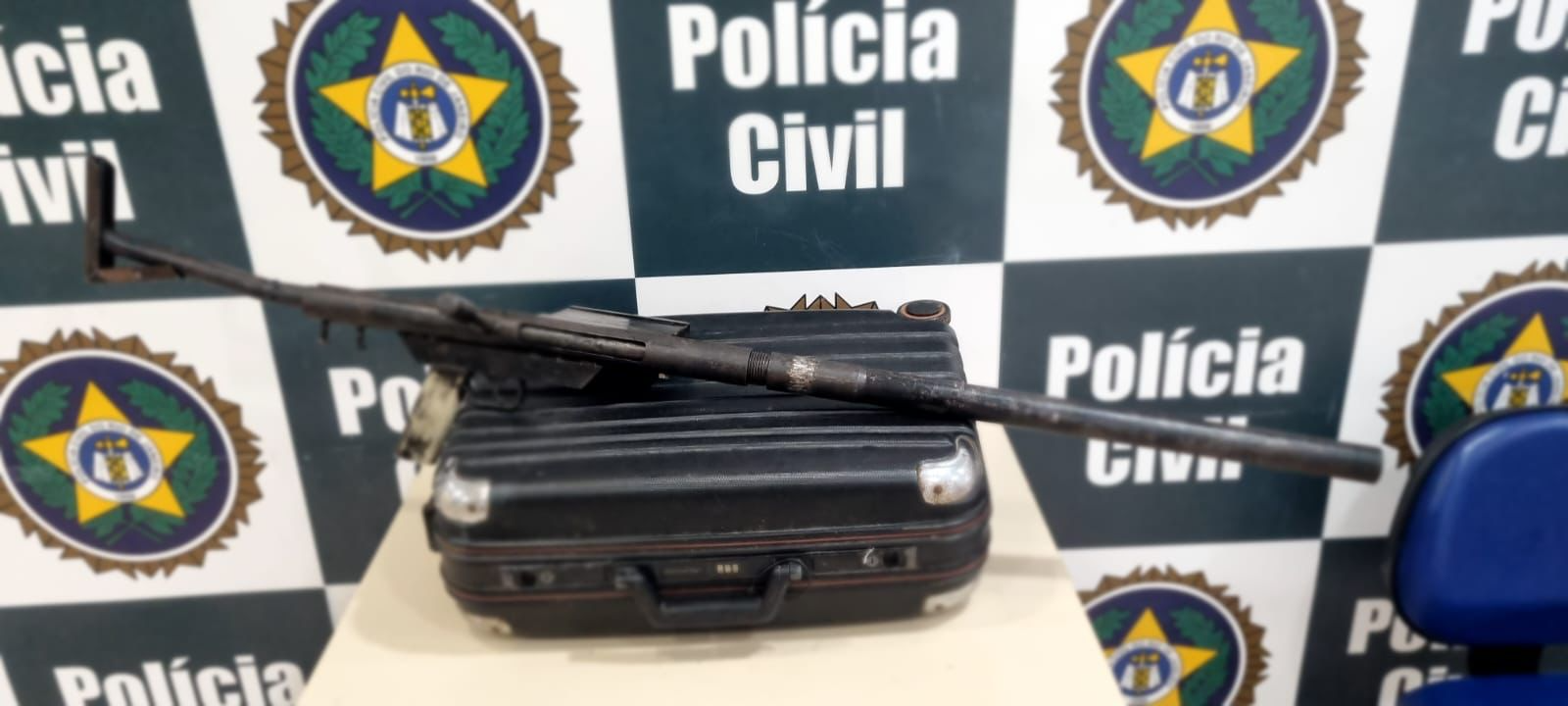 Investigadores afirmam que o marido de Ana é um chefe de quadrilha Divulgação/Polícia Civil