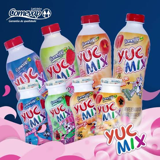 Aproveite e delicie-se com os saborosos iogurtes Yuc Mix da Comevap!