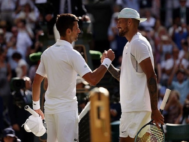 "Teria vencido qualquer outro tenista na final de Wimbledon", diz Kyrgios