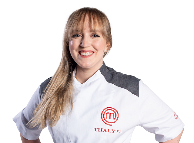 Thalyta é participante da 4ª temporada do MasterChef Profissionais Renato Pizzutto/Band