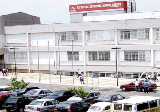 Hospital Mário Covas, em Santo André  Divulgação