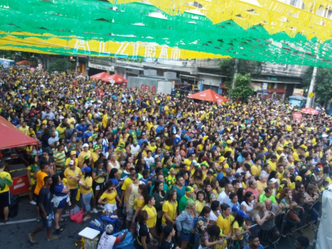 Alzirão é ponto tradicional durante a Copa do Mundo Gustavo Sleman