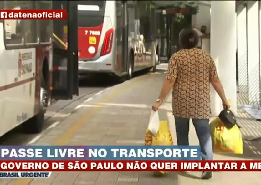 Aumento de tarifa do transporte público em São Paulo