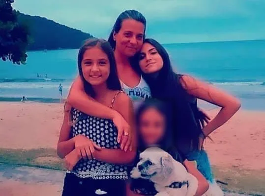 Daniela Nogueira e duas filhas foram mortas a facadas em Caraguatatuba