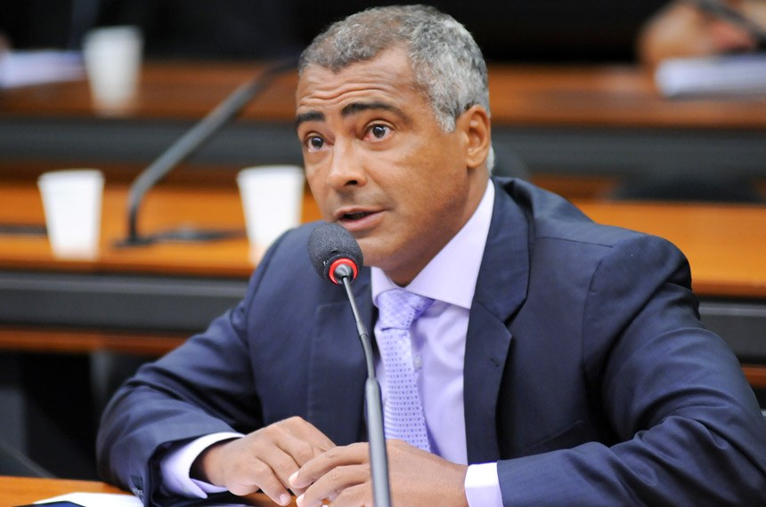 Romário é o atual senador do Rio Divulgação/Senado