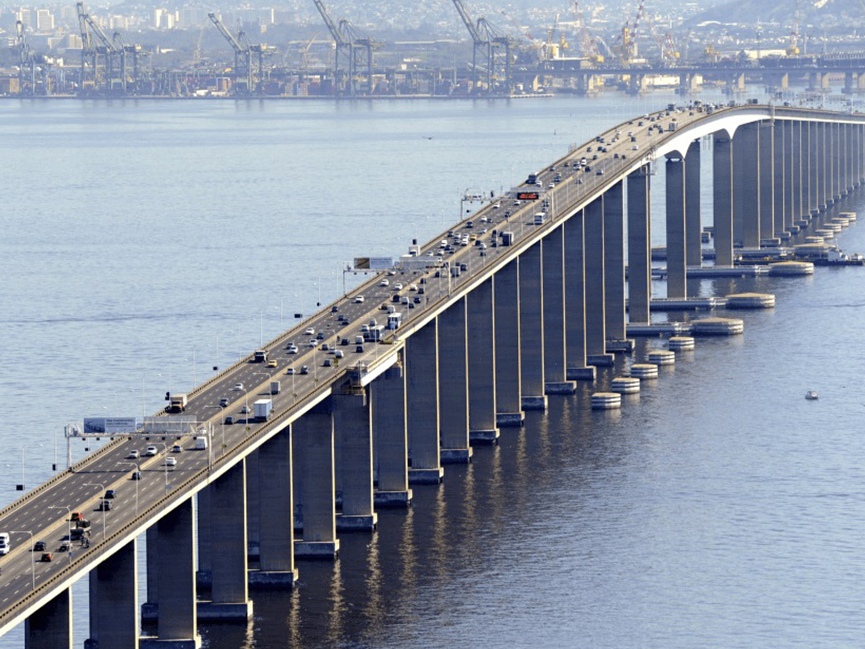 Pedágio da Ponte Rio-Niterói vai ficar mais caro a partir desta quinta-feira Divulgação/EcoPontes