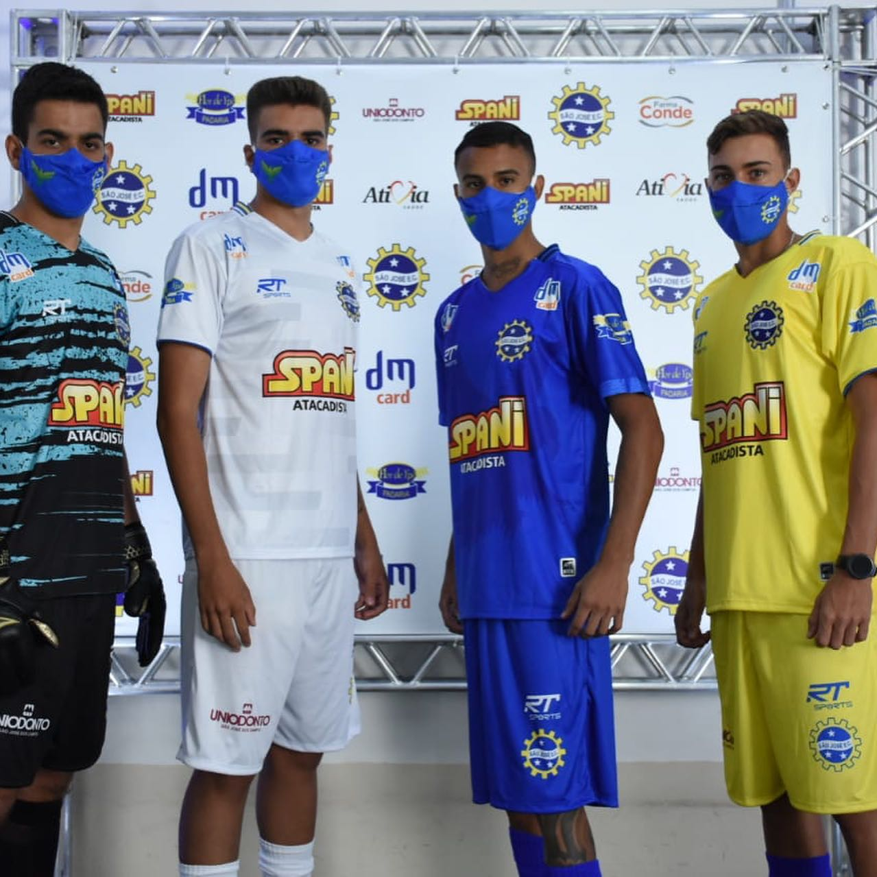 Uniformes do São José para a disputa da Série A3 Divulgação/São José EC