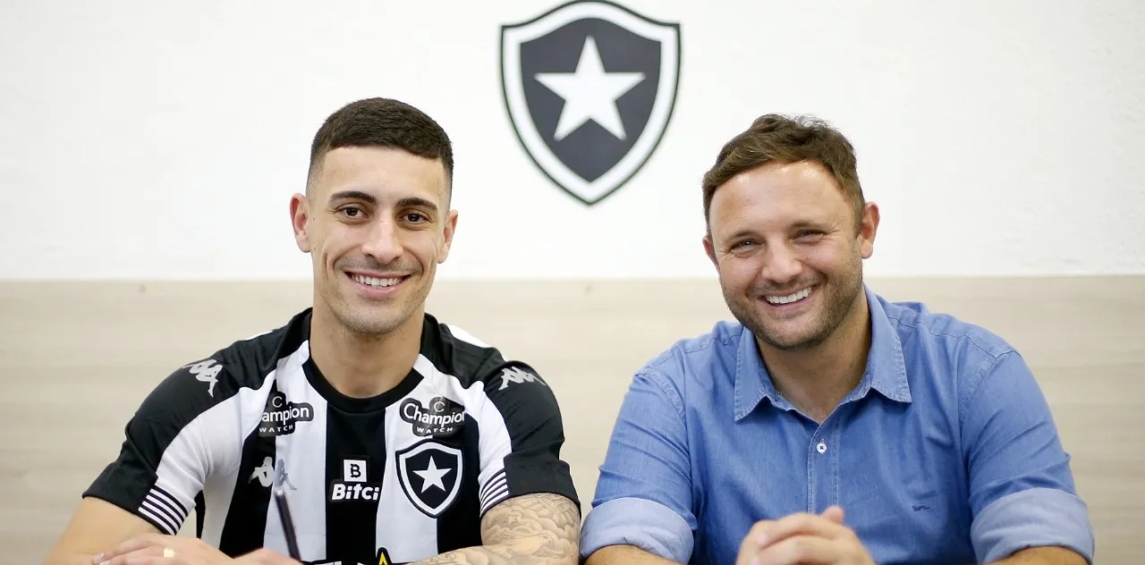 Botafogo anuncia renovação de contrato com zagueiro Marcelo Benevenuto